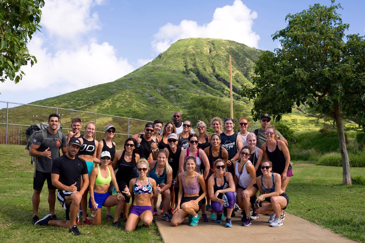 Group at Koko Head, Hawaii