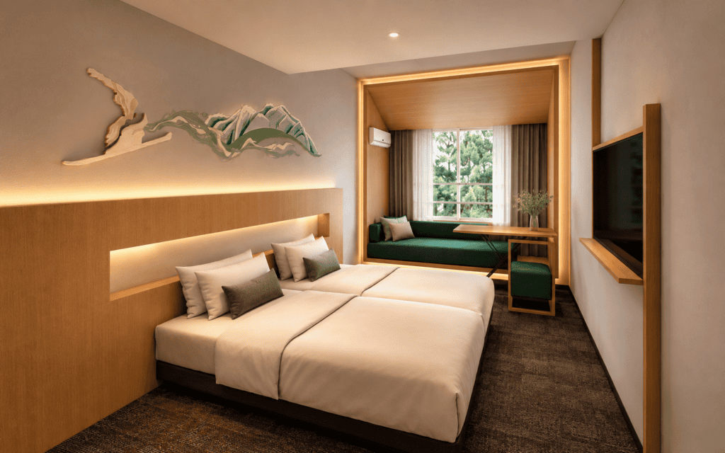 Deluxe Room at The Wadano