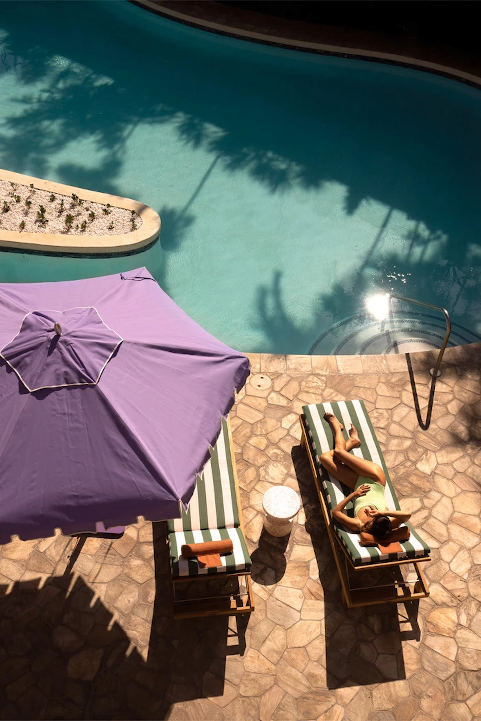 Aerial pool